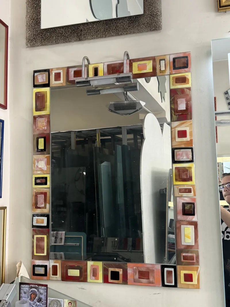 Καθρέφτης Fusing Πολύχρωμος (65×85)